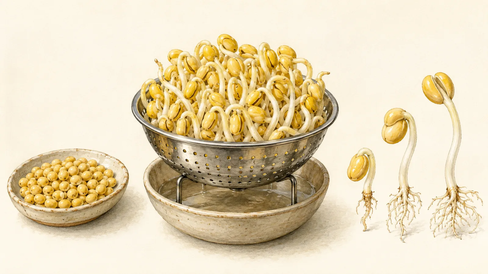 How to Grow Soybean Sprouts at Home: Beans, Watering & Safety