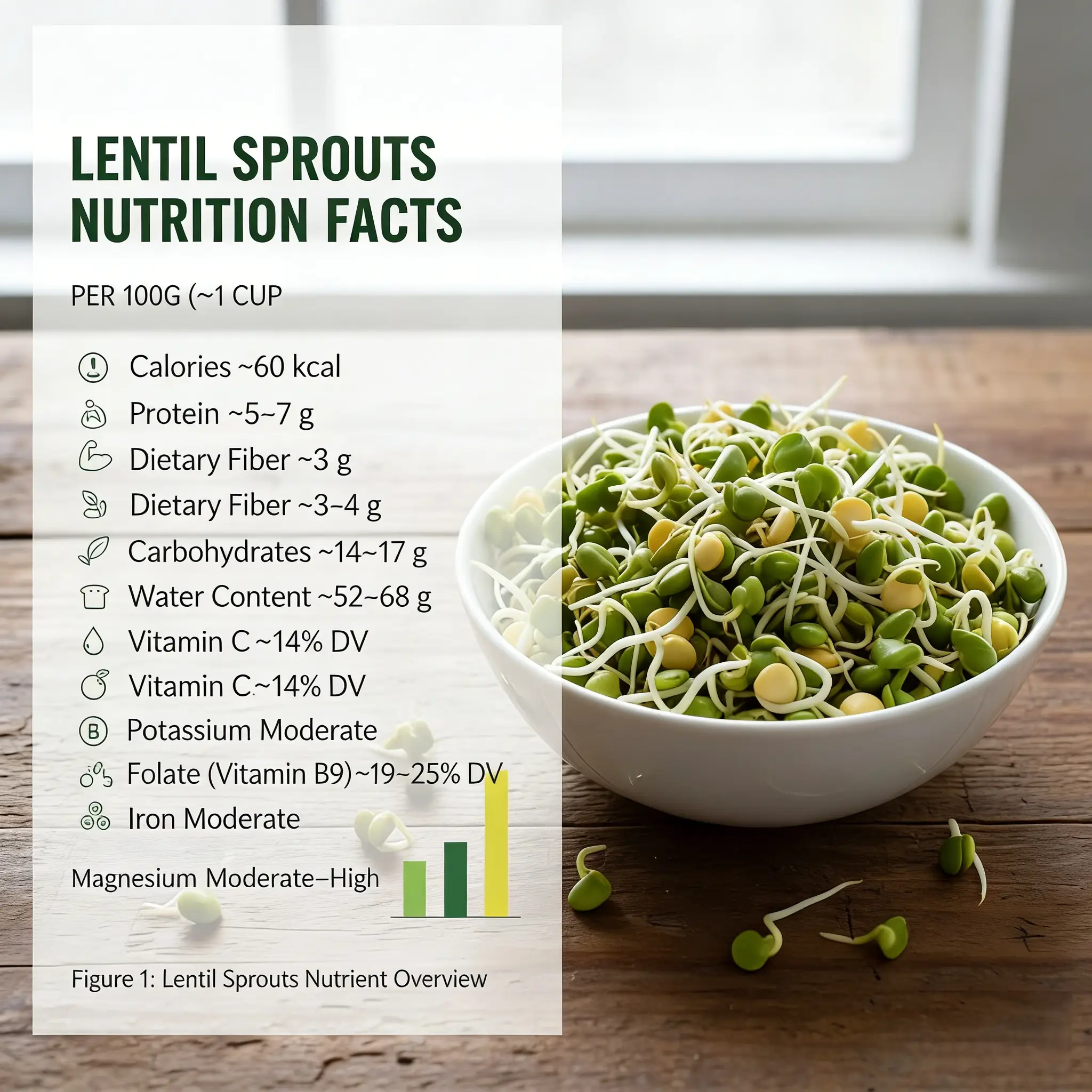 Lentil Sprouts Nutrition Facts