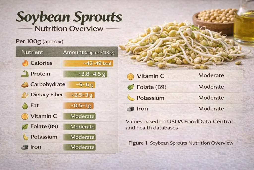 Soybean Sprouts Nutrition Overview​