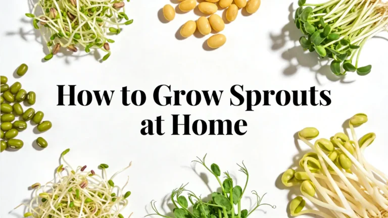 How to Grow Sprouts at Home